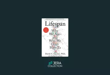 Lifespan: Why We Age – and Why We Don’t Have To