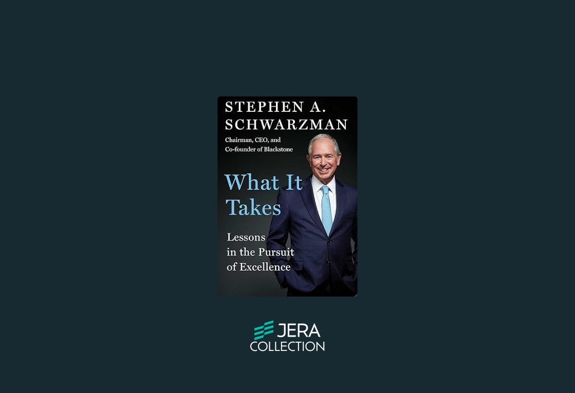 What It Takes: Lessons in the Pursuit of Excellence